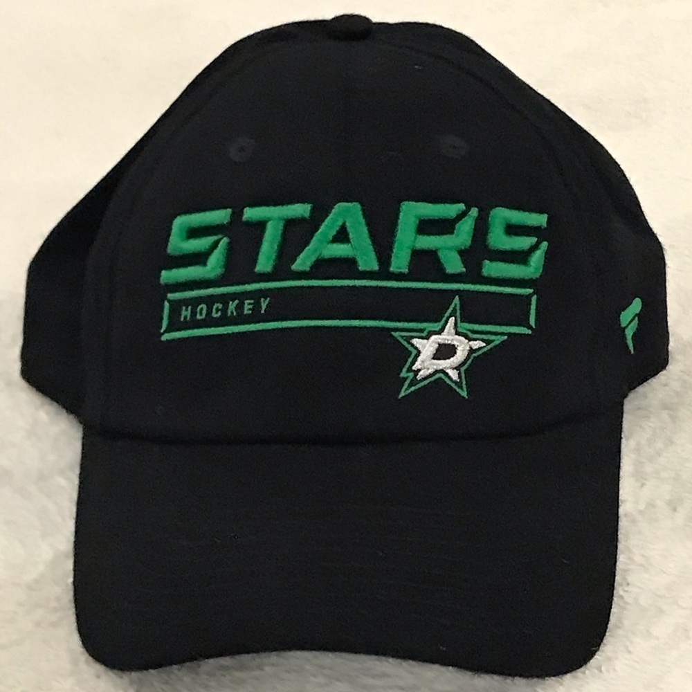 Fanatics NHL Dallas Stars Adjustable Black Hockey Cap